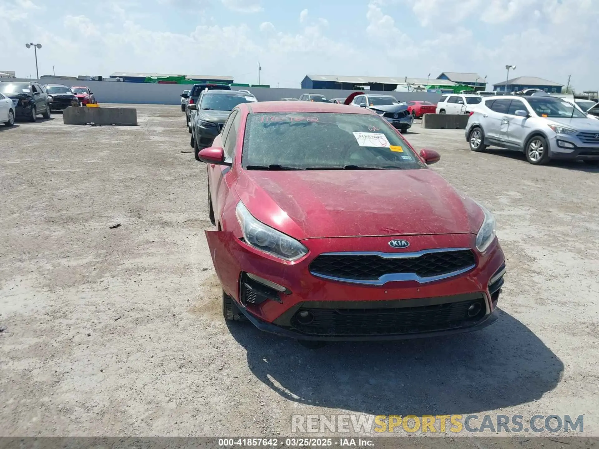 6 Photograph of a damaged car 3KPF34AD8KE028617 KIA FORTE 2019