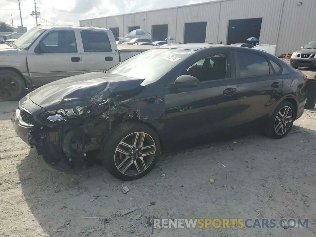 1 Photograph of a damaged car 3KPF34AD8KE028777 KIA FORTE 2019