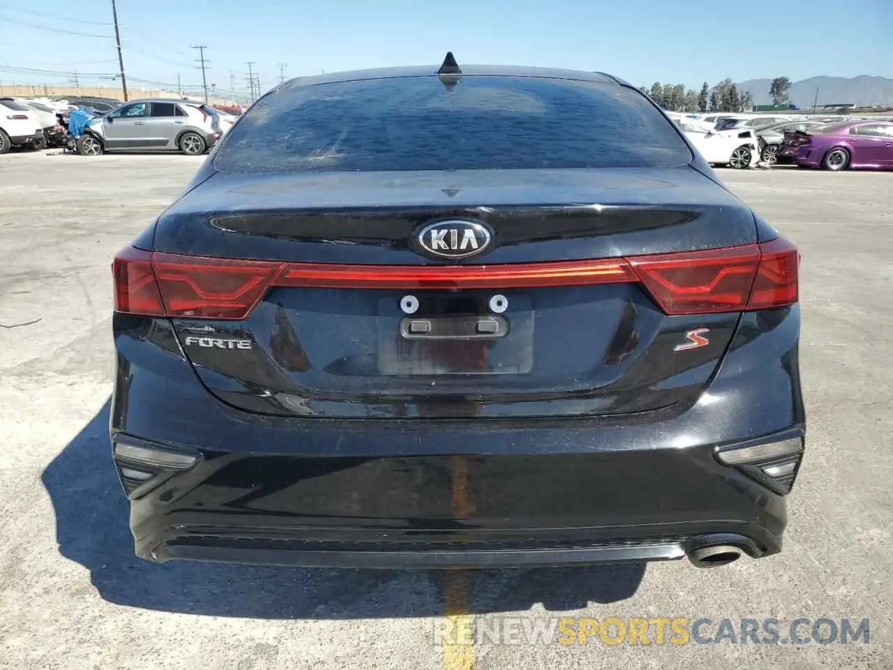 6 Photograph of a damaged car 3KPF34AD8KE039021 KIA FORTE 2019