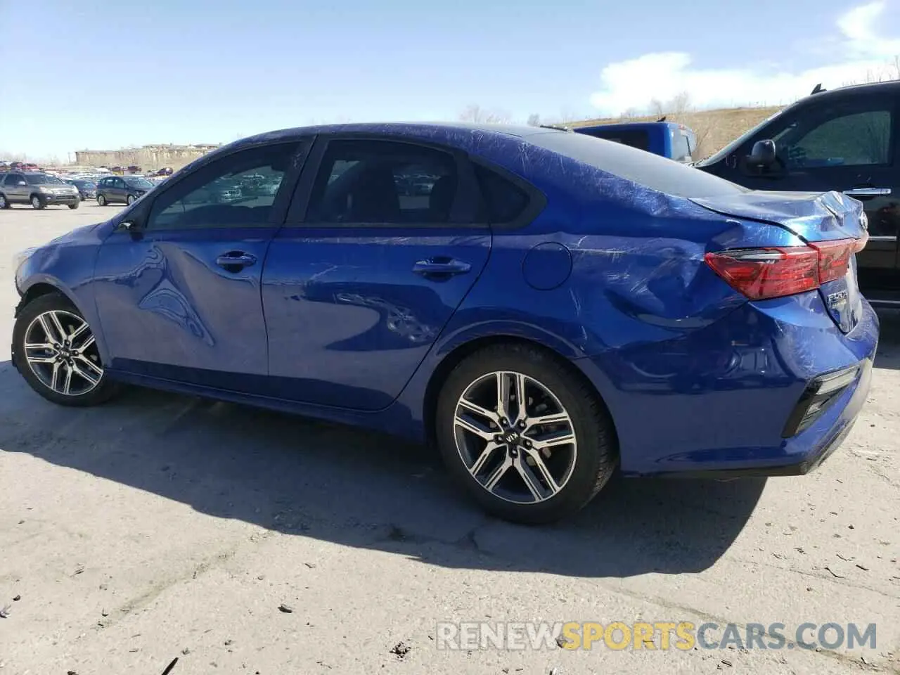 2 Photograph of a damaged car 3KPF34AD8KE050441 KIA FORTE 2019
