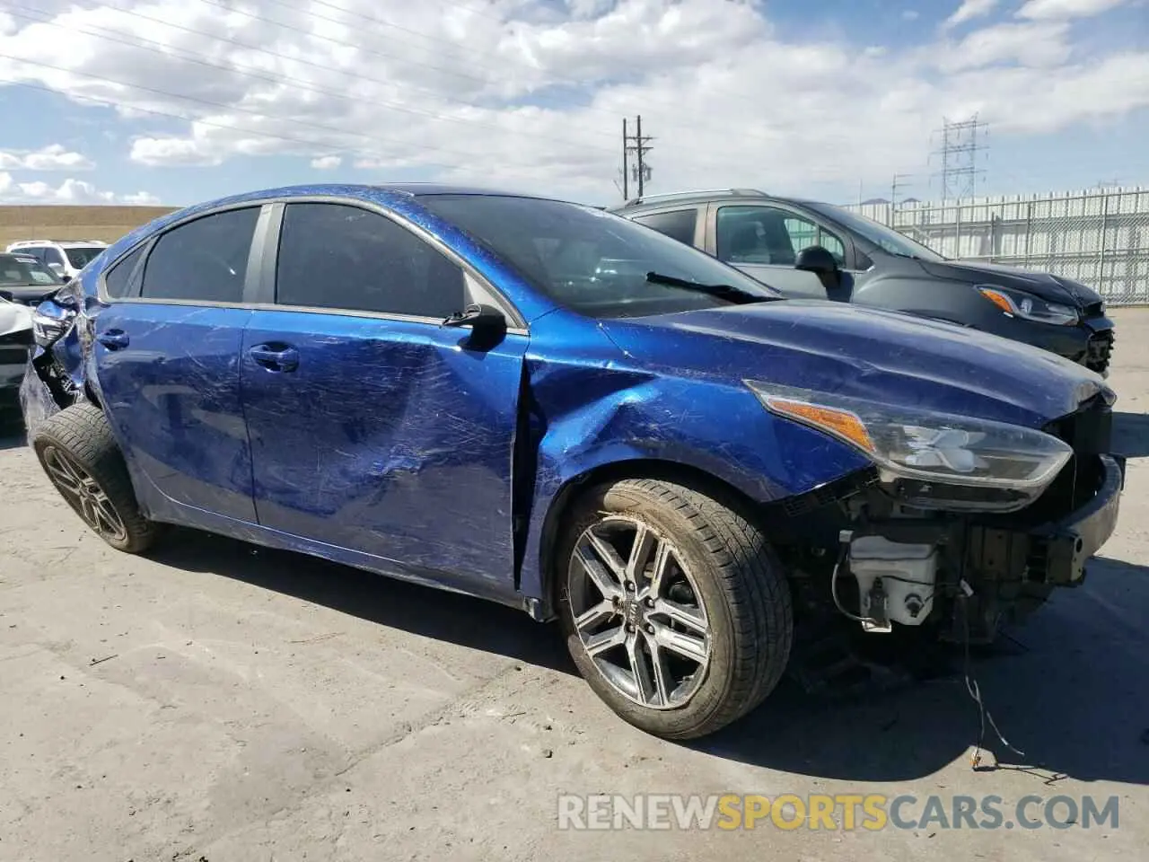 4 Photograph of a damaged car 3KPF34AD8KE050441 KIA FORTE 2019