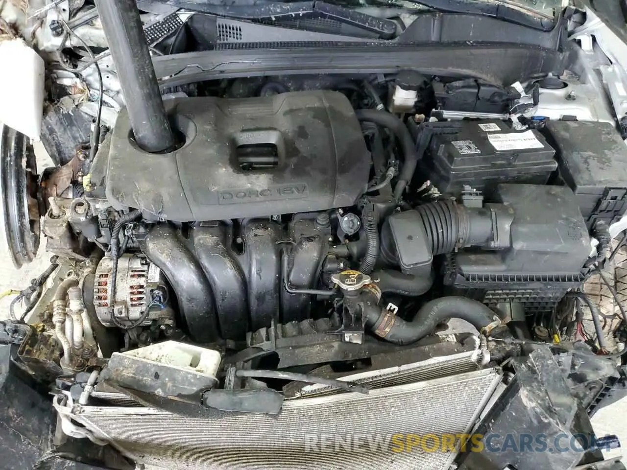 11 Photograph of a damaged car 3KPF34AD8KE063903 KIA FORTE 2019