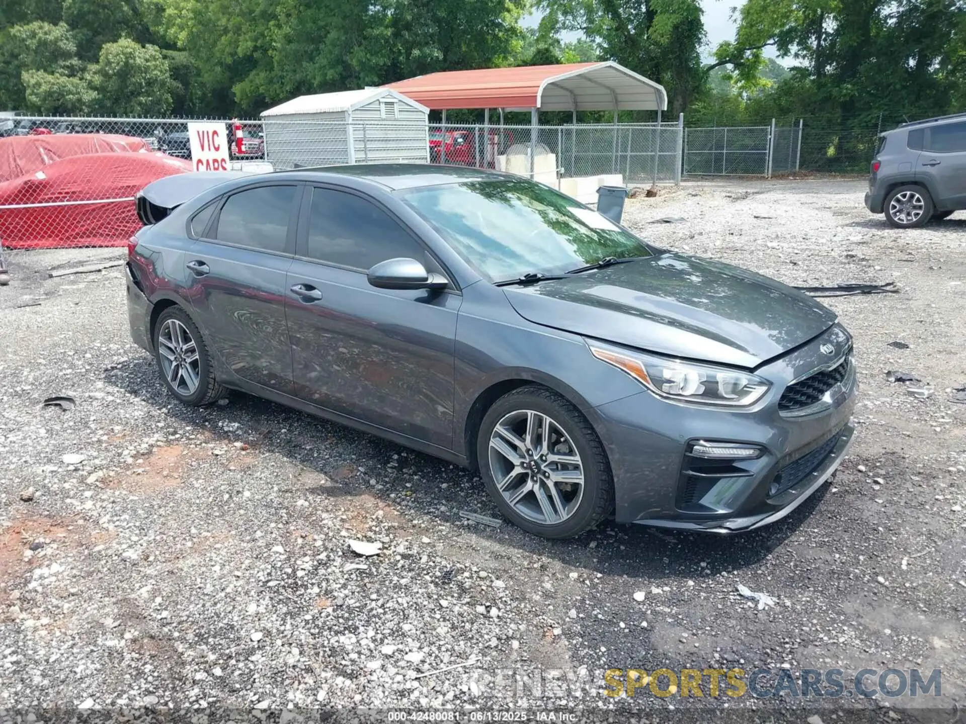1 Photograph of a damaged car 3KPF34AD8KE110556 KIA FORTE 2019