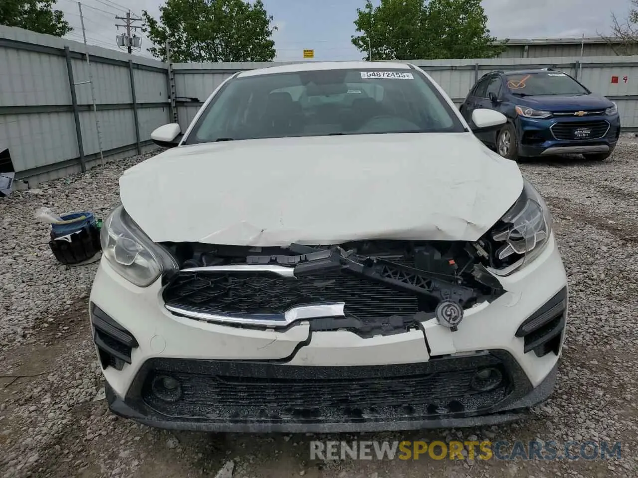 5 Photograph of a damaged car 3KPF34AD9KE014404 KIA FORTE 2019
