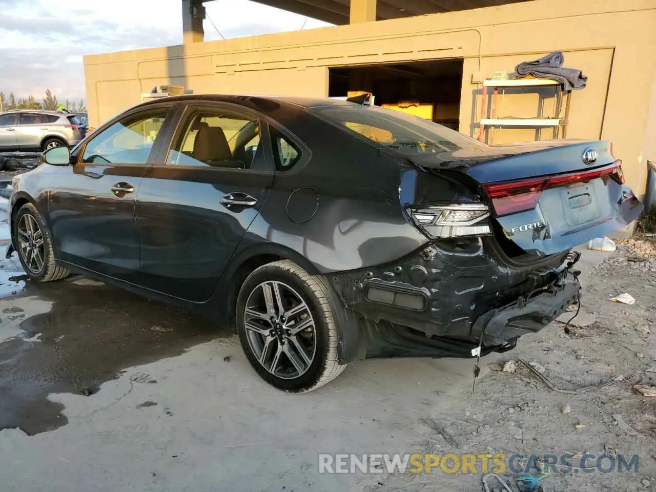 2 Photograph of a damaged car 3KPF34AD9KE017089 KIA FORTE 2019