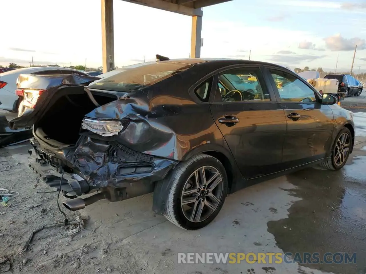 3 Photograph of a damaged car 3KPF34AD9KE017089 KIA FORTE 2019