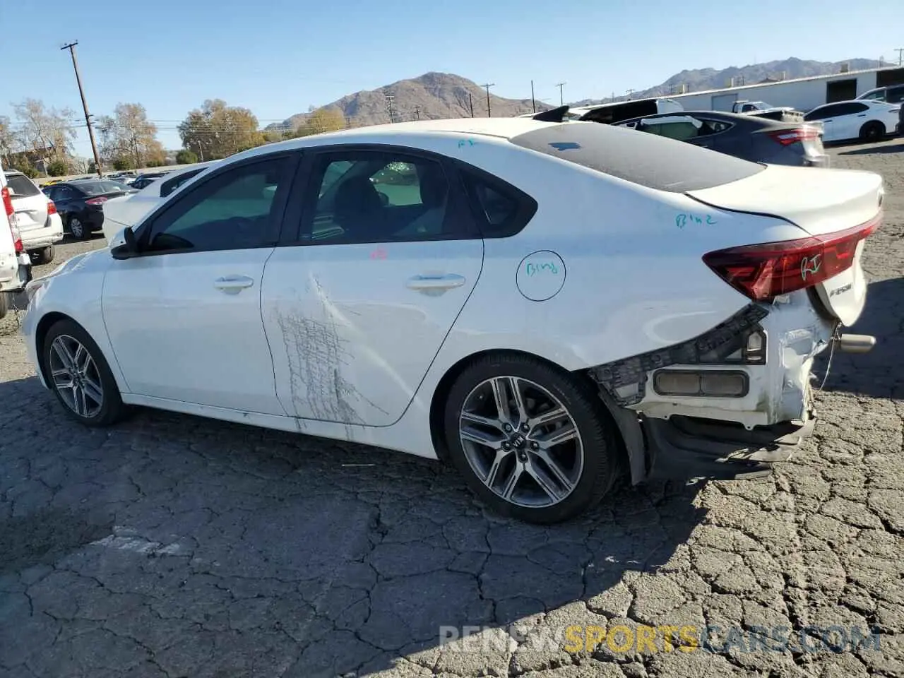 2 Photograph of a damaged car 3KPF34AD9KE017321 KIA FORTE 2019