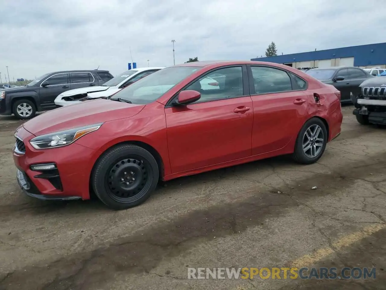 1 Photograph of a damaged car 3KPF34AD9KE018100 KIA FORTE 2019