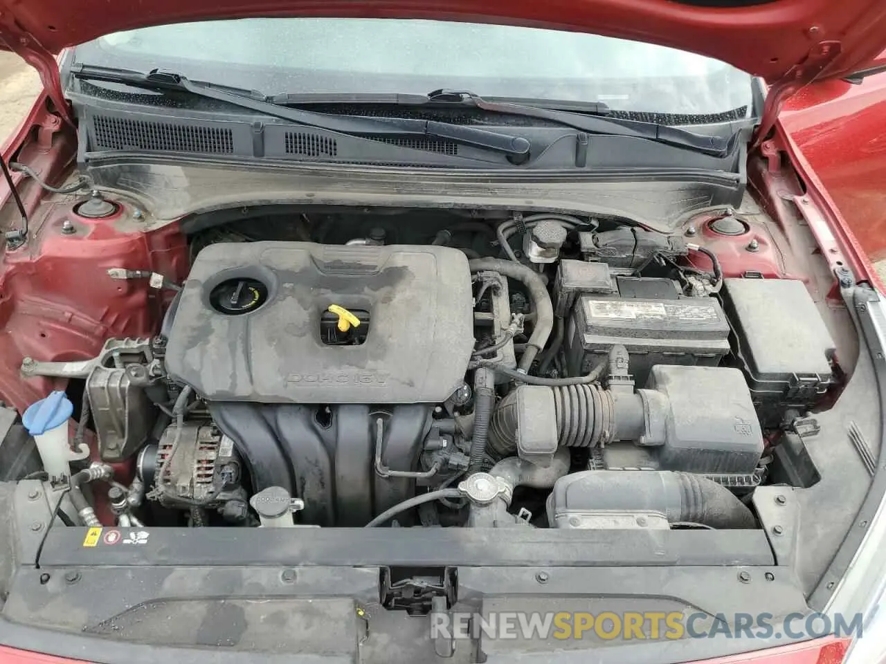 11 Photograph of a damaged car 3KPF34AD9KE018100 KIA FORTE 2019