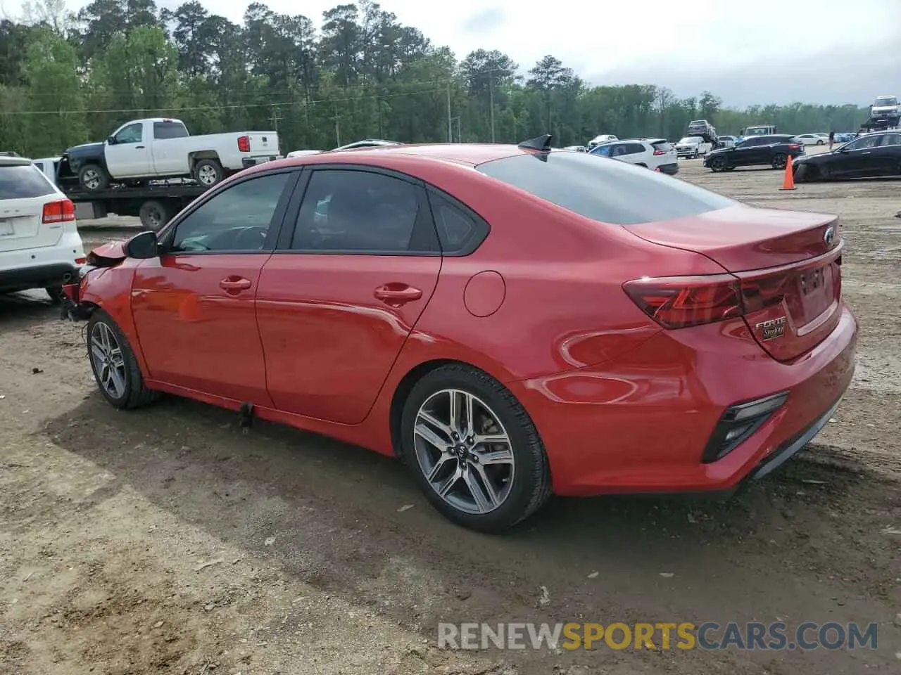 2 Photograph of a damaged car 3KPF34AD9KE049752 KIA FORTE 2019