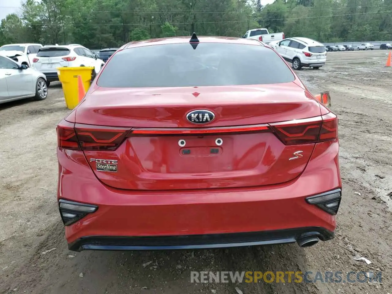 6 Photograph of a damaged car 3KPF34AD9KE049752 KIA FORTE 2019