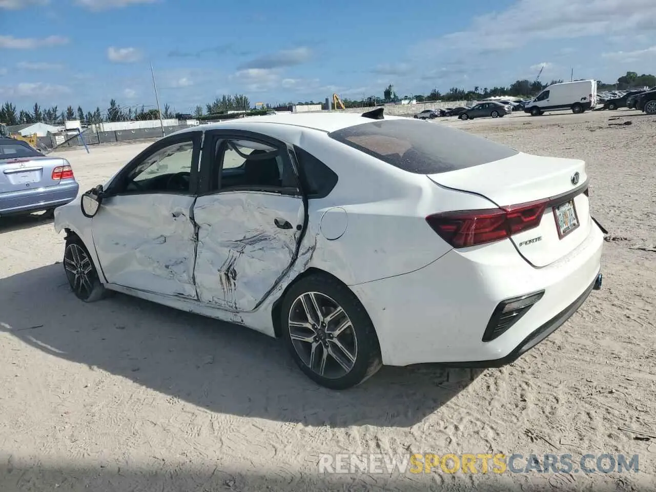 2 Photograph of a damaged car 3KPF34AD9KE119895 KIA FORTE 2019