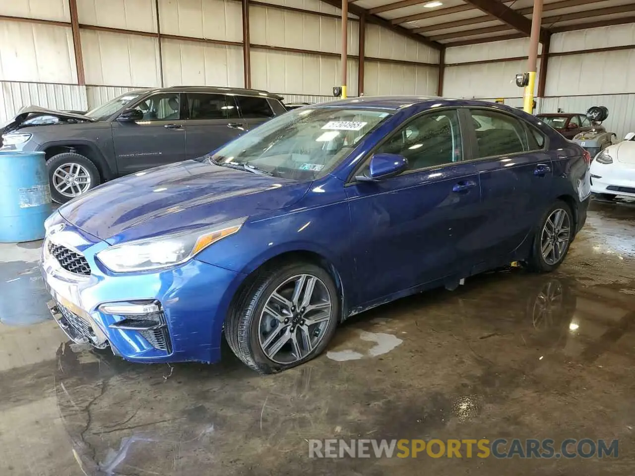 1 Photograph of a damaged car 3KPF34AD9KE124143 KIA FORTE 2019