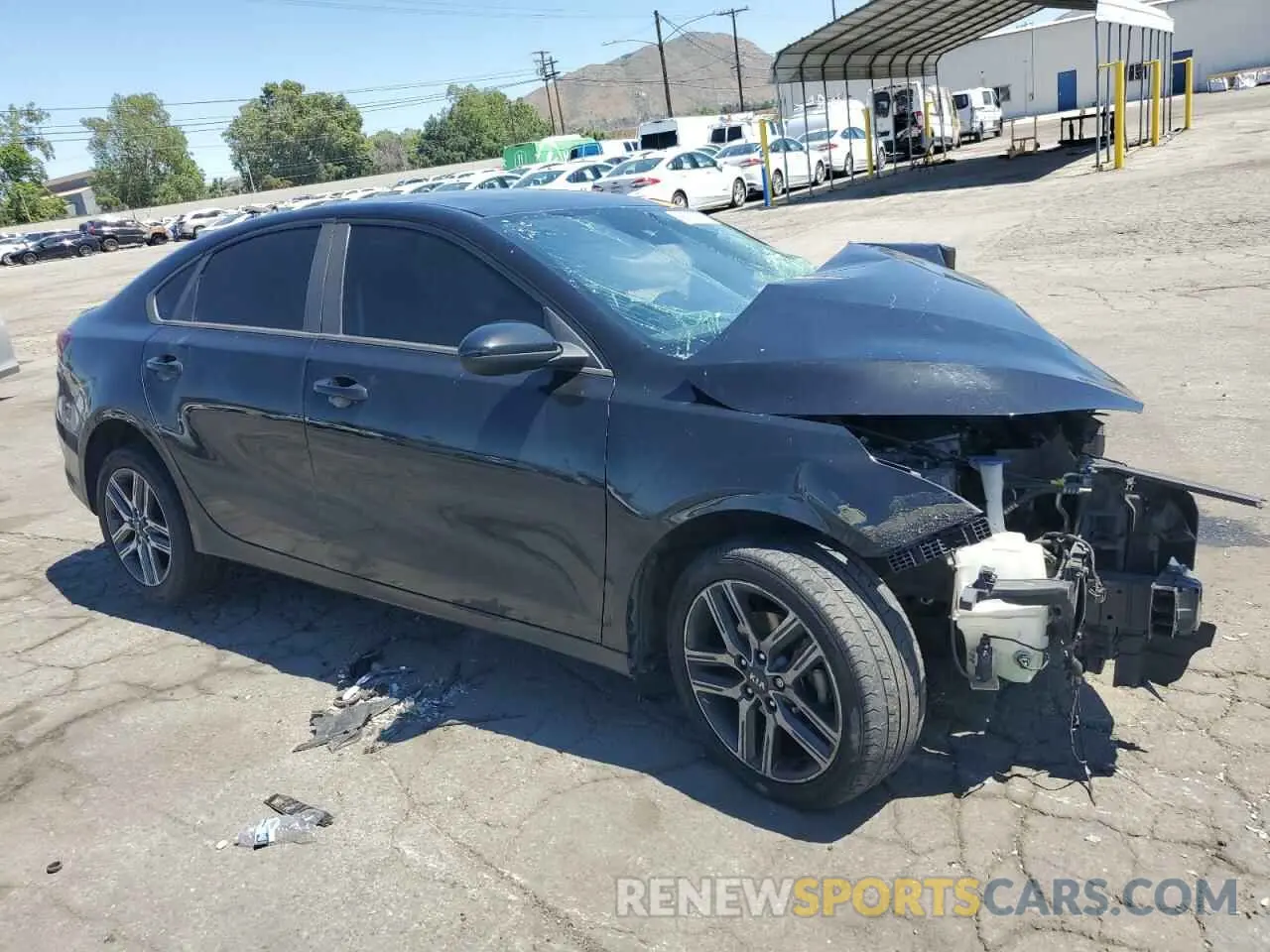4 Photograph of a damaged car 3KPF34ADXKE012578 KIA FORTE 2019