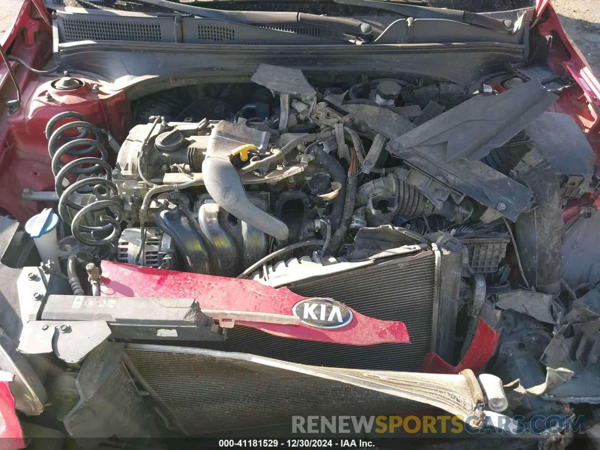 10 Photograph of a damaged car 3KPF34ADXKE025881 KIA FORTE 2019