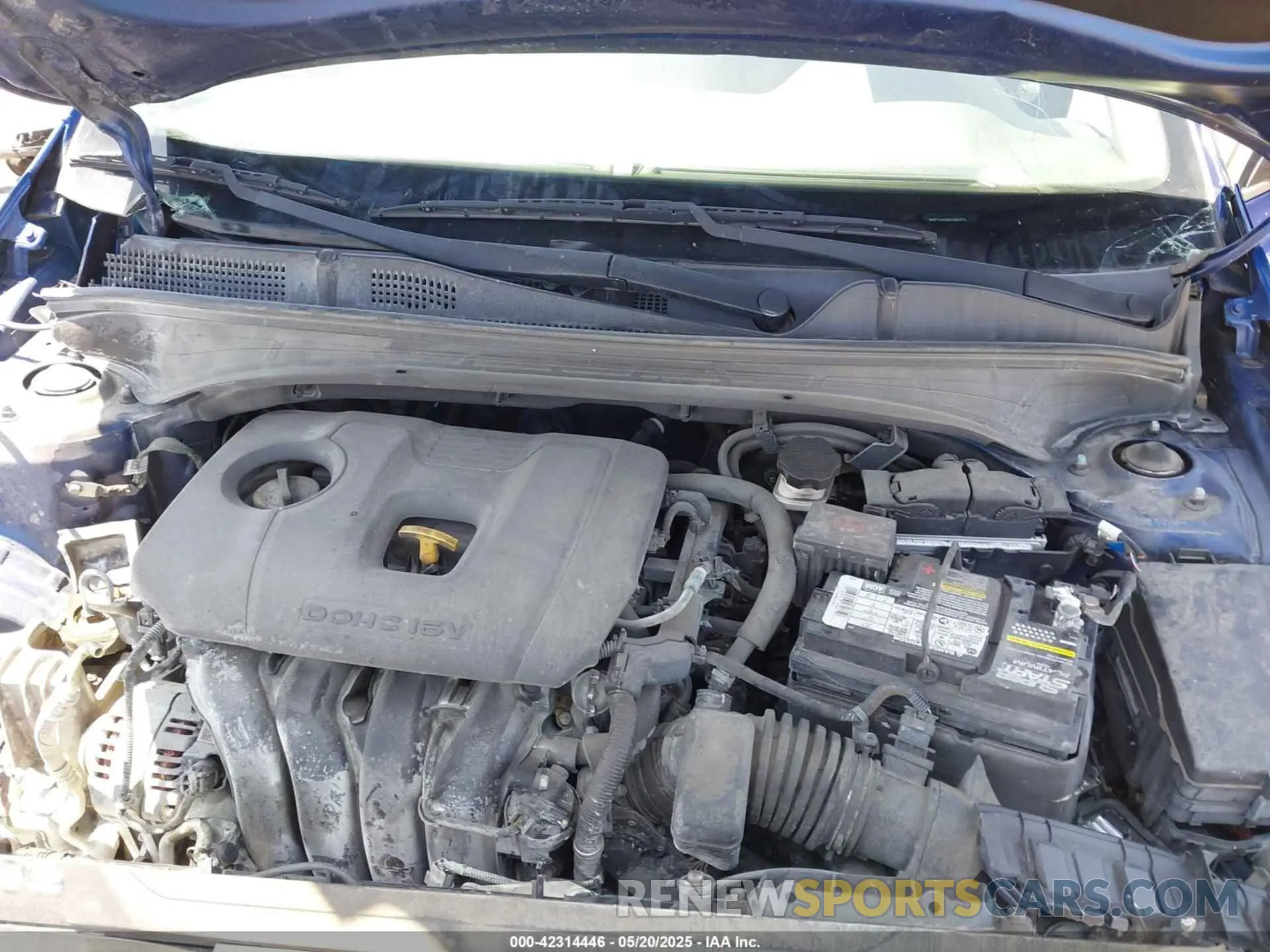 10 Photograph of a damaged car 3KPF34ADXKE068777 KIA FORTE 2019