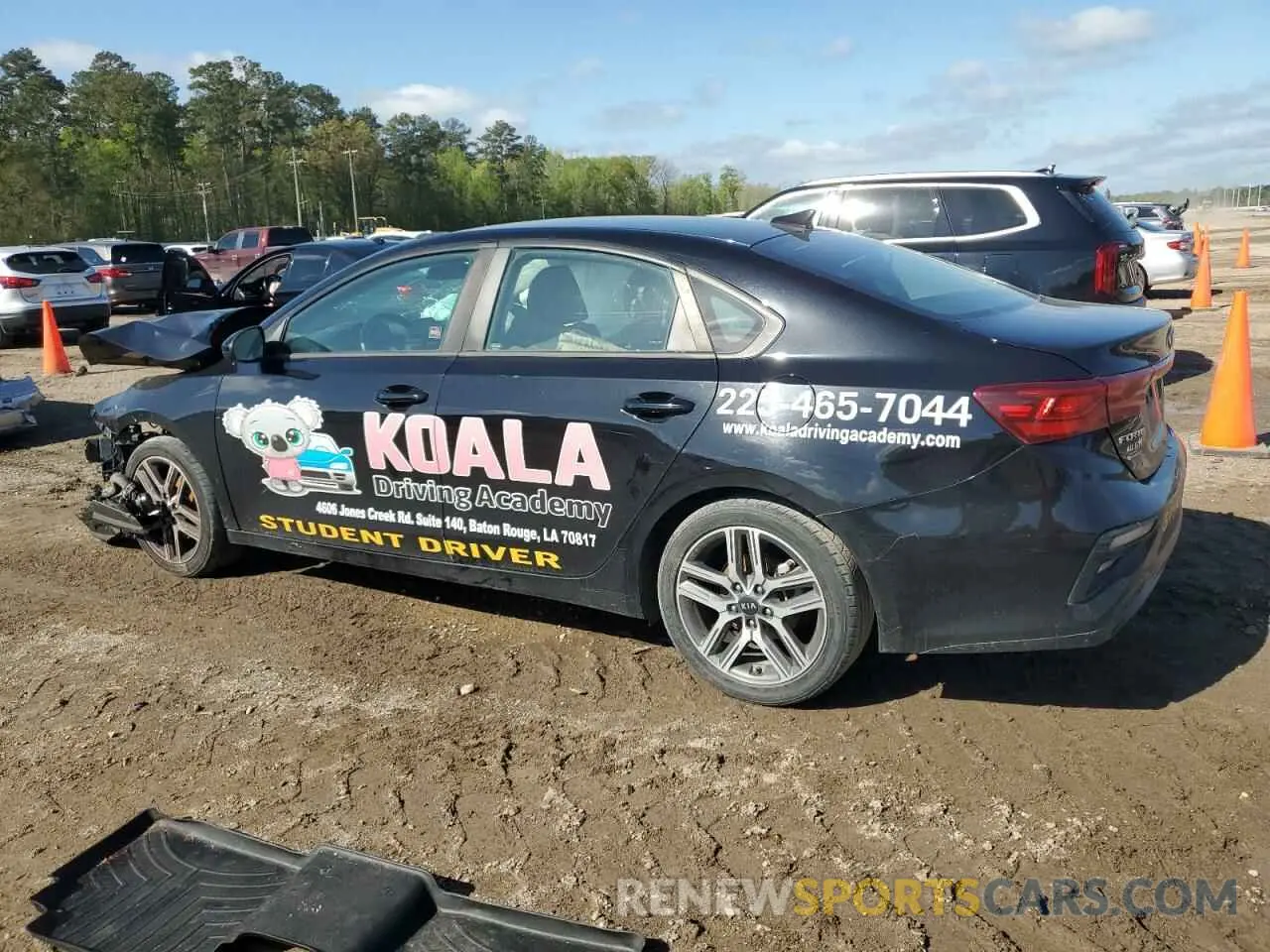 2 Photograph of a damaged car 3KPF34ADXKE134115 KIA FORTE 2019