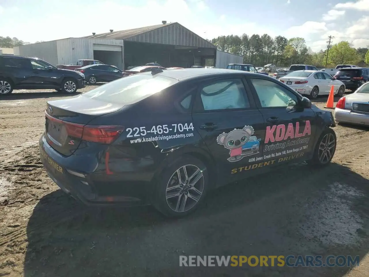 3 Photograph of a damaged car 3KPF34ADXKE134115 KIA FORTE 2019