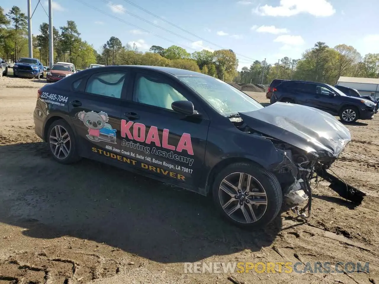 4 Photograph of a damaged car 3KPF34ADXKE134115 KIA FORTE 2019