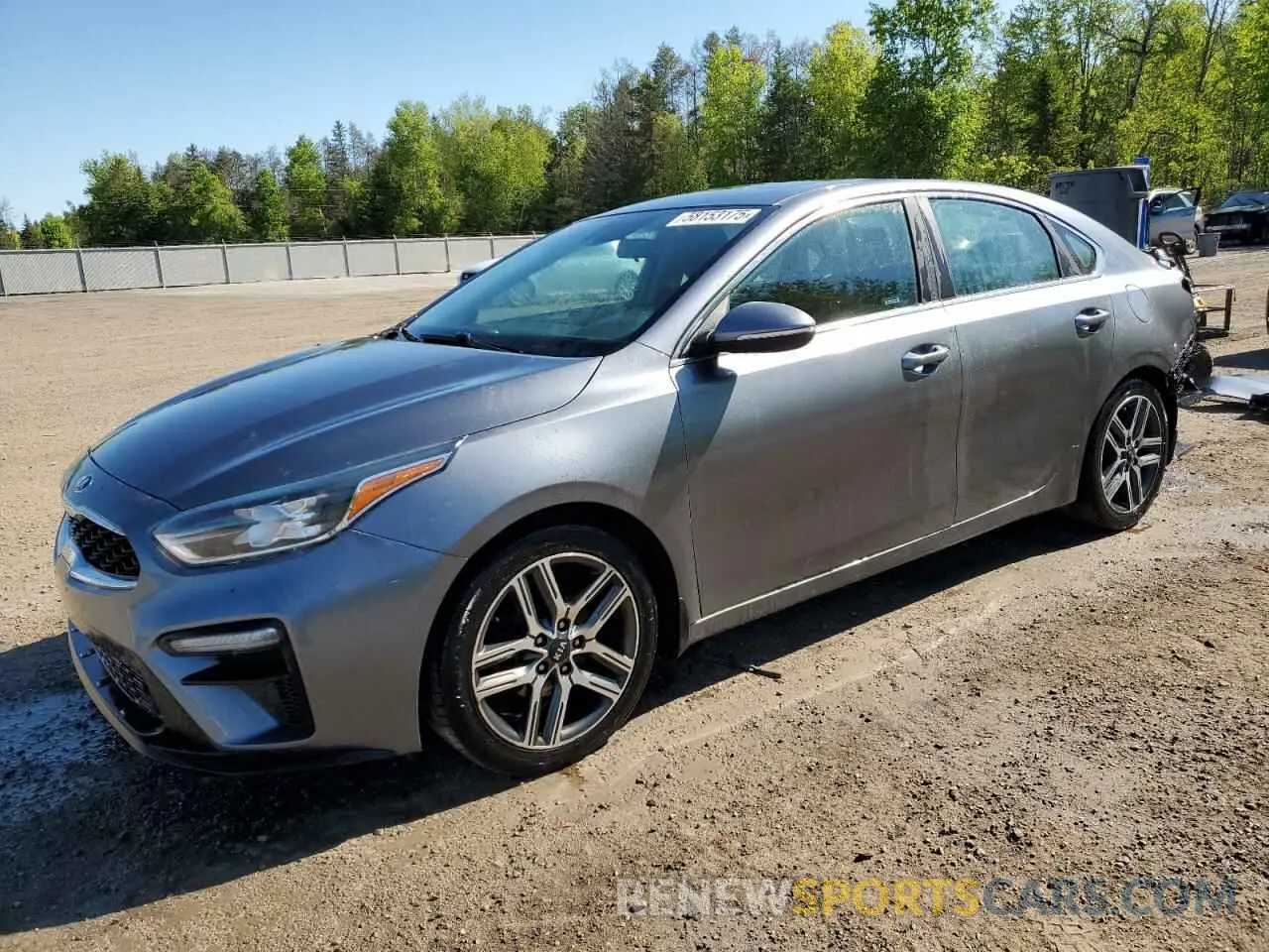 1 Photograph of a damaged car 3KPF54AD0KE118726 KIA FORTE 2019