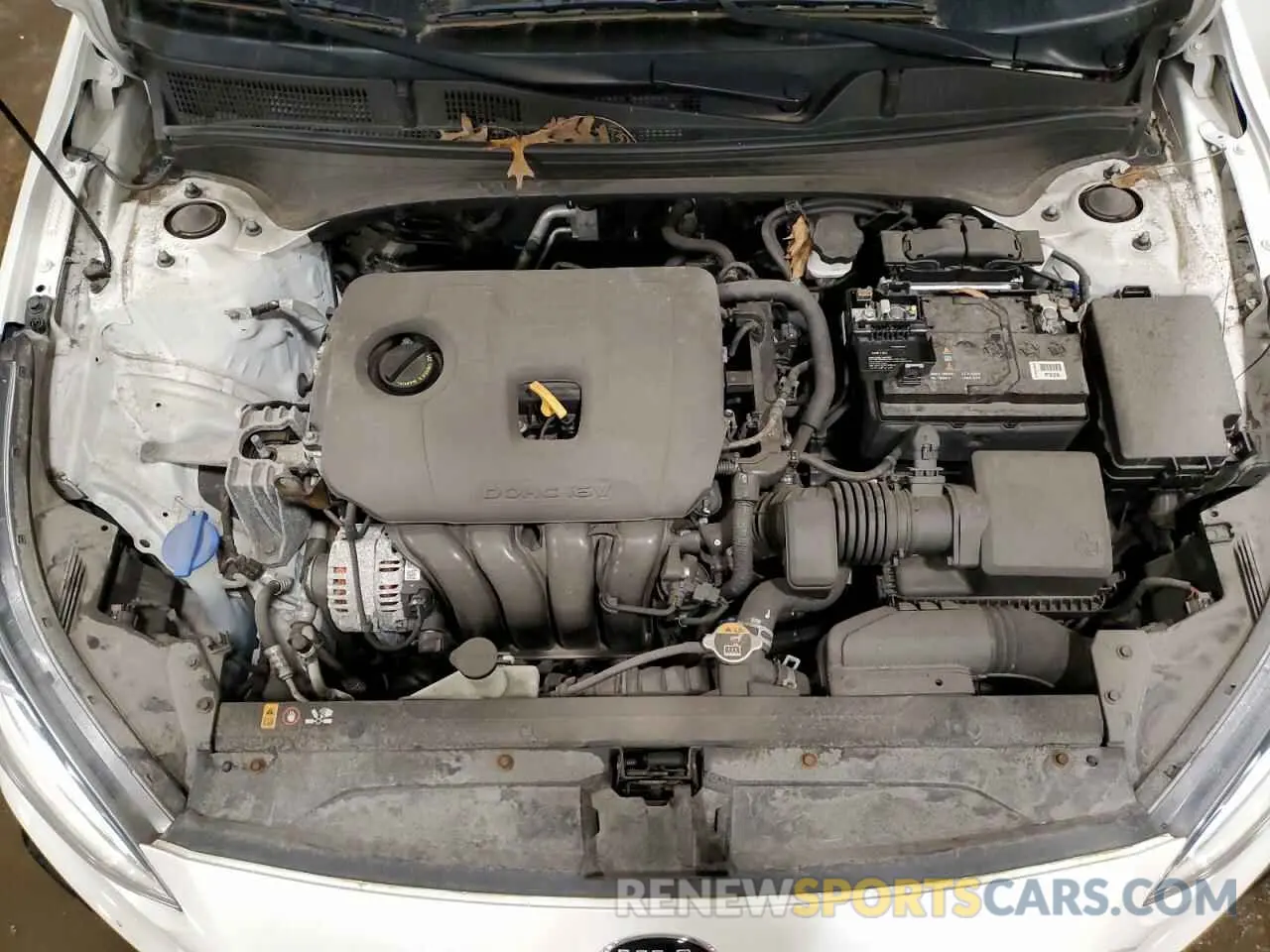 11 Photograph of a damaged car 3KPF54AD1KE127371 KIA FORTE 2019