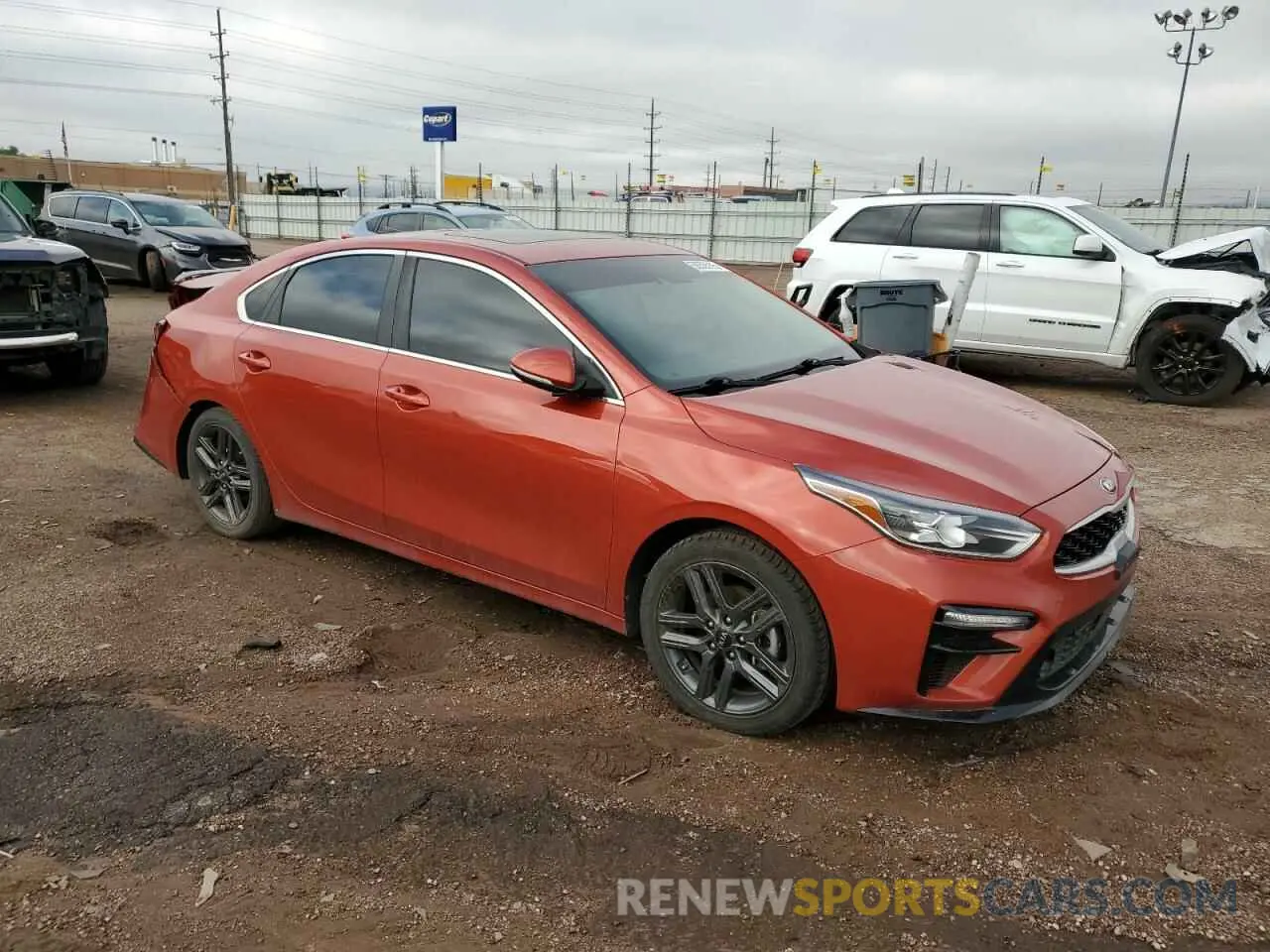 4 Photograph of a damaged car 3KPF54AD2KE069495 KIA FORTE 2019