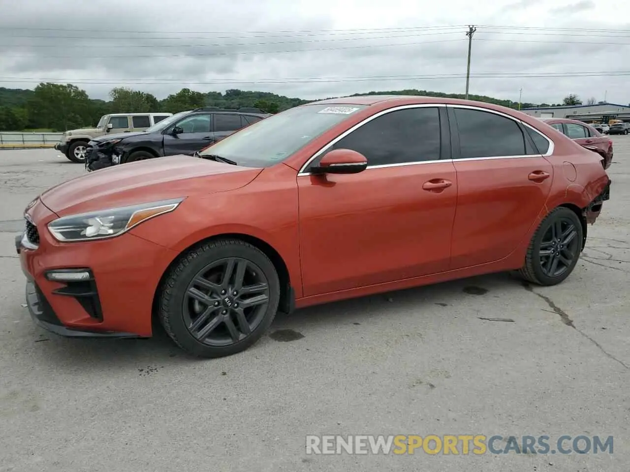 1 Photograph of a damaged car 3KPF54AD2KE070338 KIA FORTE 2019