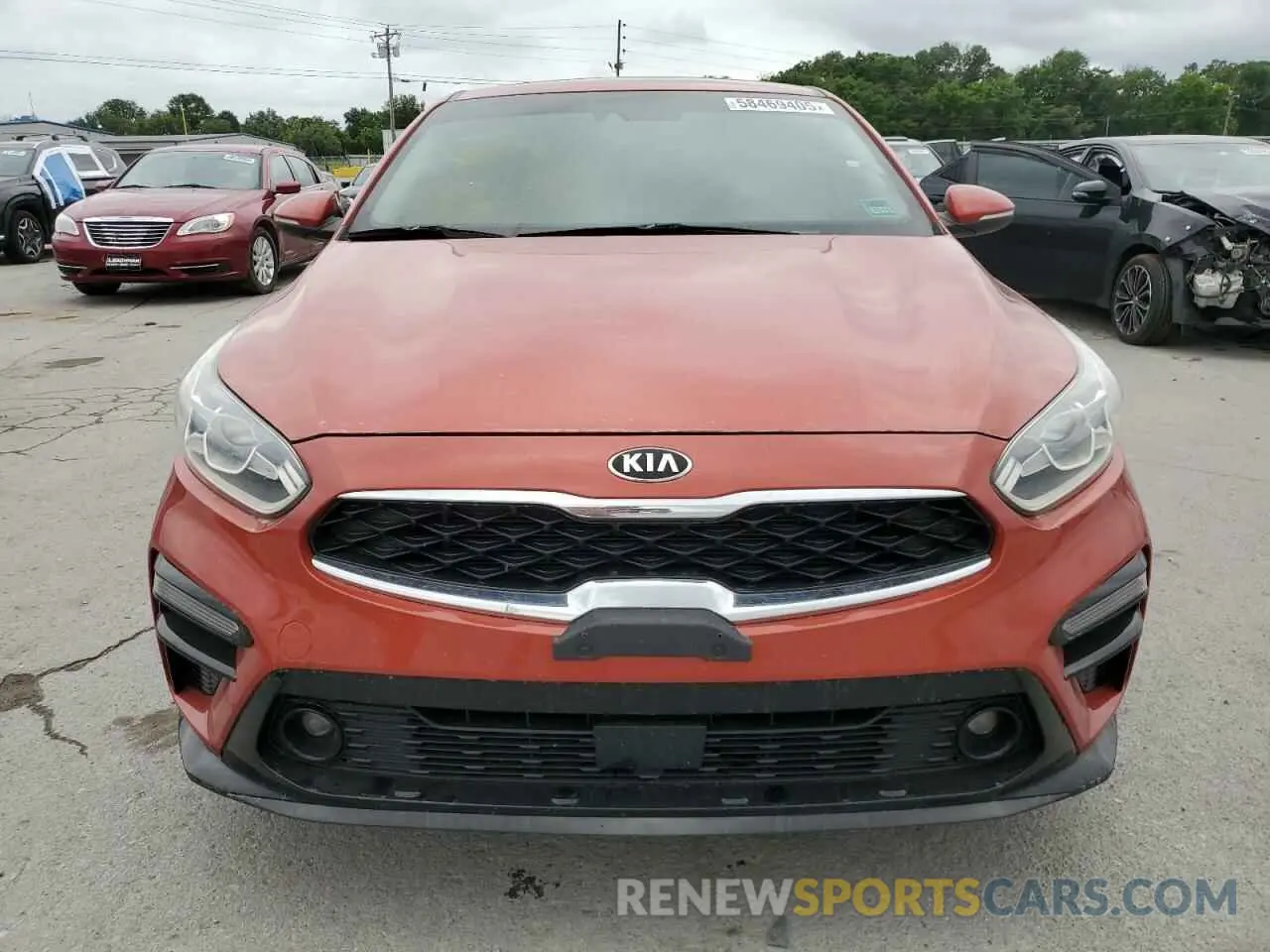 5 Photograph of a damaged car 3KPF54AD2KE070338 KIA FORTE 2019