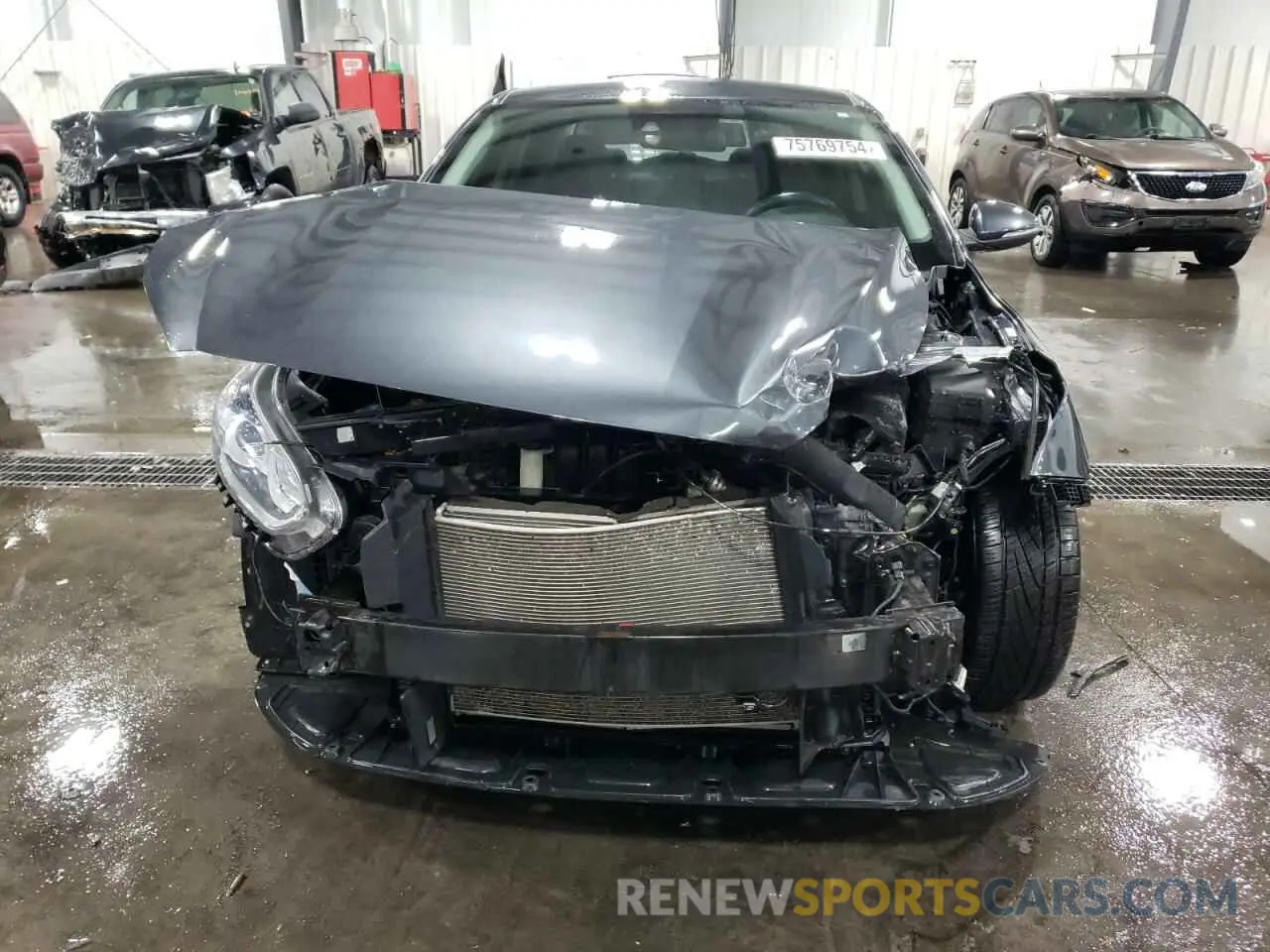 5 Photograph of a damaged car 3KPF54AD3KE021455 KIA FORTE 2019