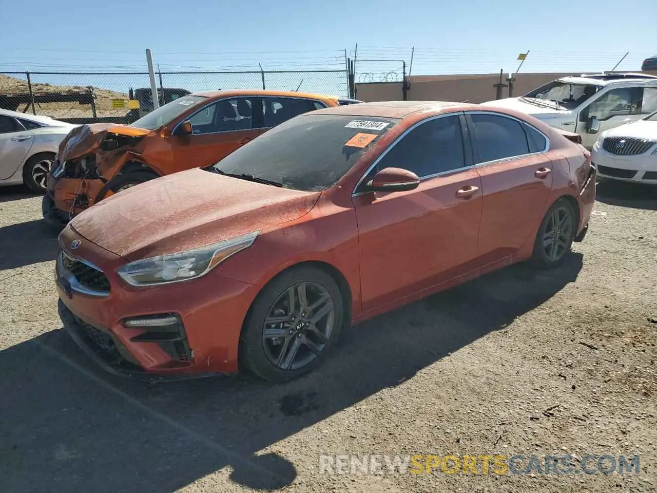 1 Photograph of a damaged car 3KPF54AD3KE070316 KIA FORTE 2019