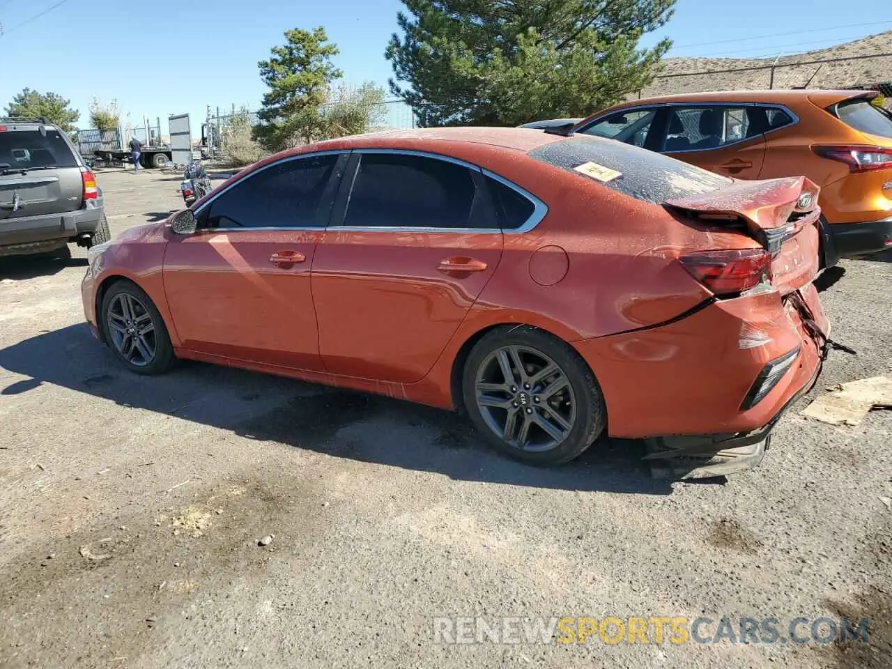 2 Photograph of a damaged car 3KPF54AD3KE070316 KIA FORTE 2019