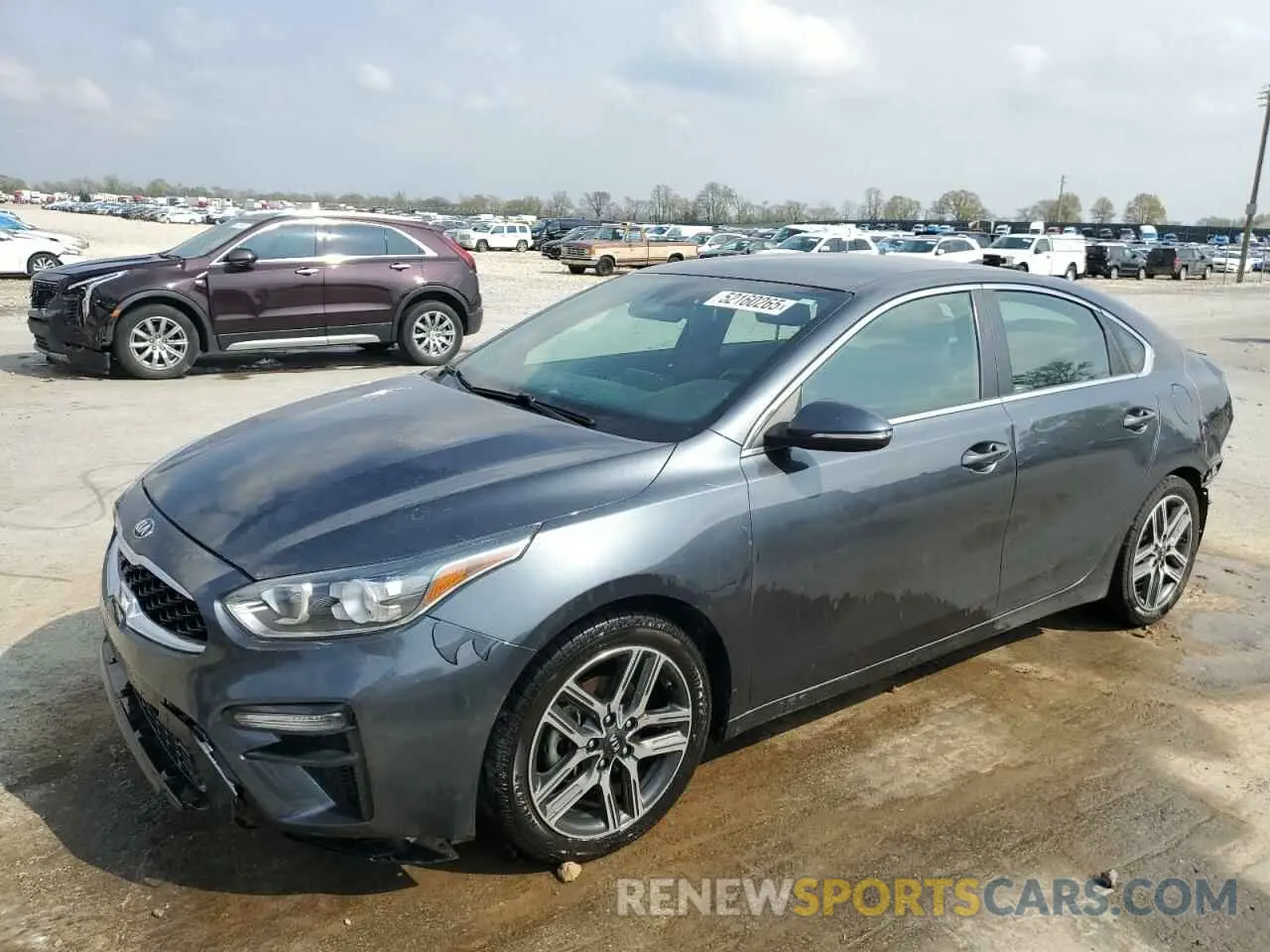 1 Photograph of a damaged car 3KPF54AD4KE035347 KIA FORTE 2019