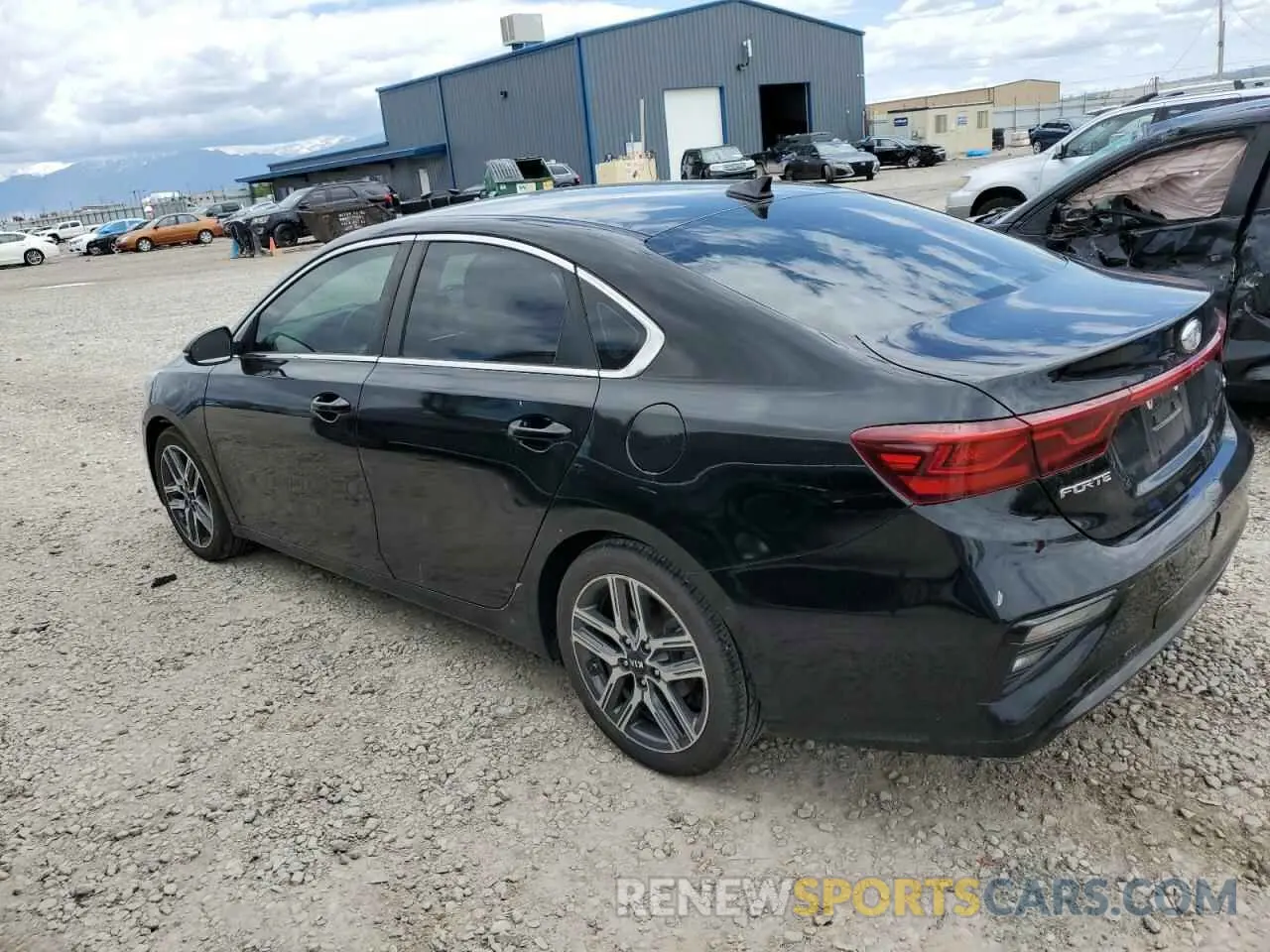 2 Photograph of a damaged car 3KPF54AD4KE036112 KIA FORTE 2019