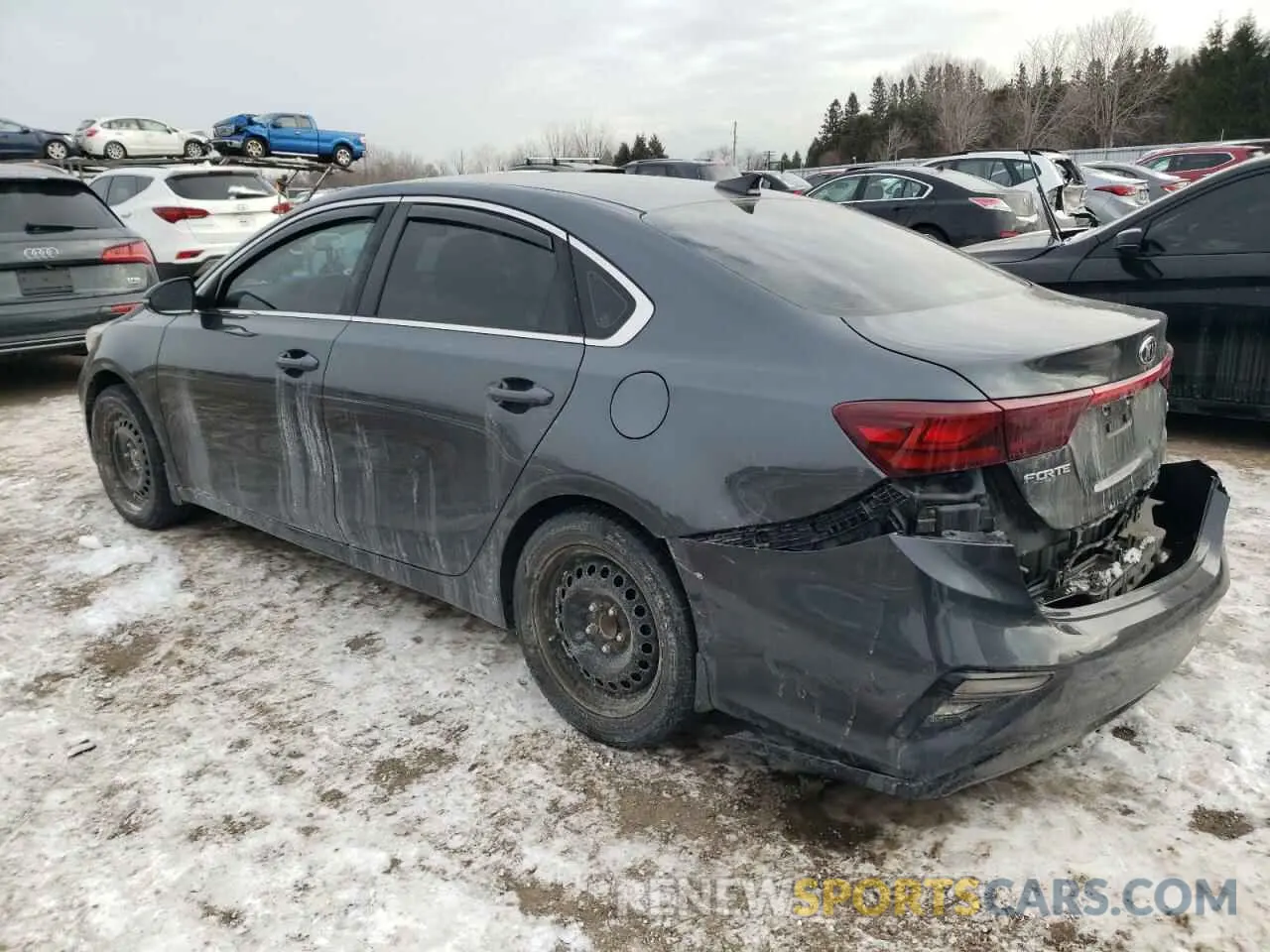2 Photograph of a damaged car 3KPF54AD5KE008481 KIA FORTE 2019