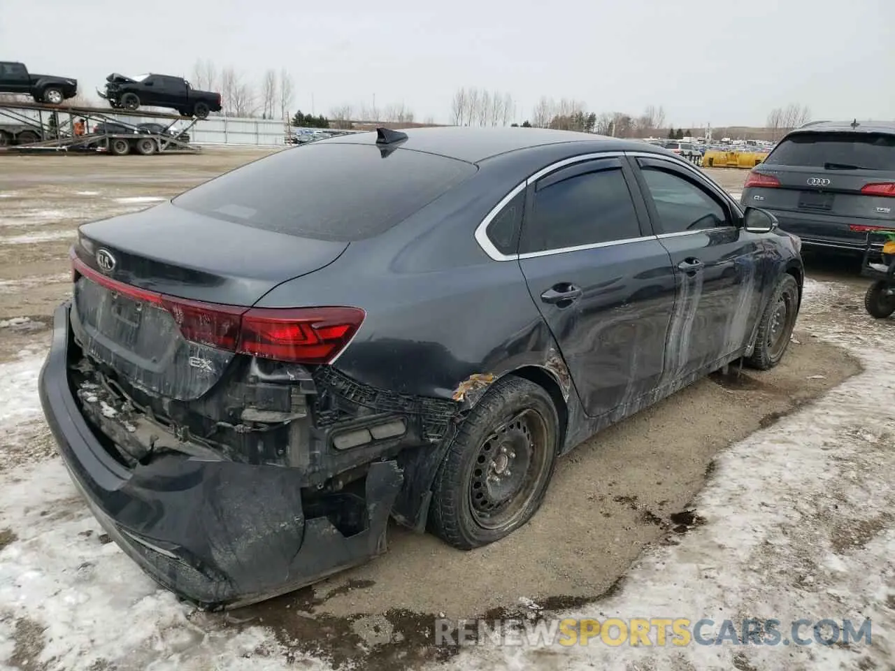 3 Photograph of a damaged car 3KPF54AD5KE008481 KIA FORTE 2019