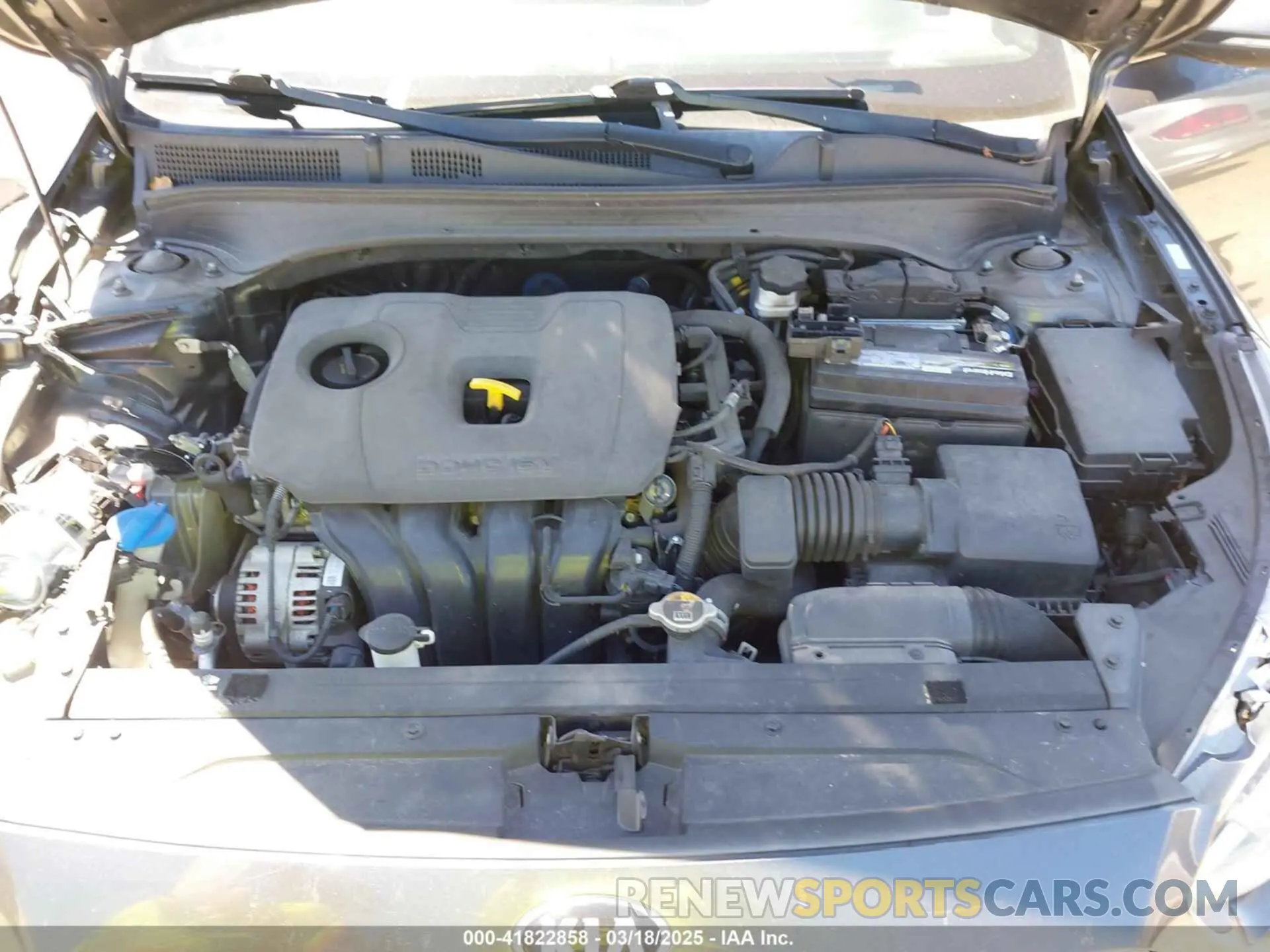 10 Photograph of a damaged car 3KPF54AD5KE030206 KIA FORTE 2019