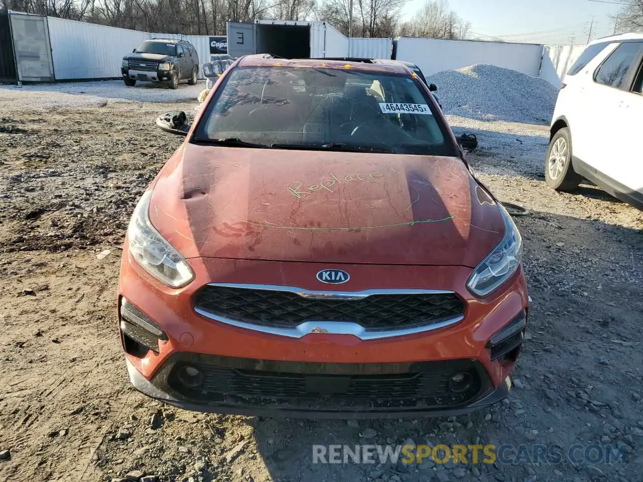 5 Photograph of a damaged car 3KPF54AD5KE059253 KIA FORTE 2019