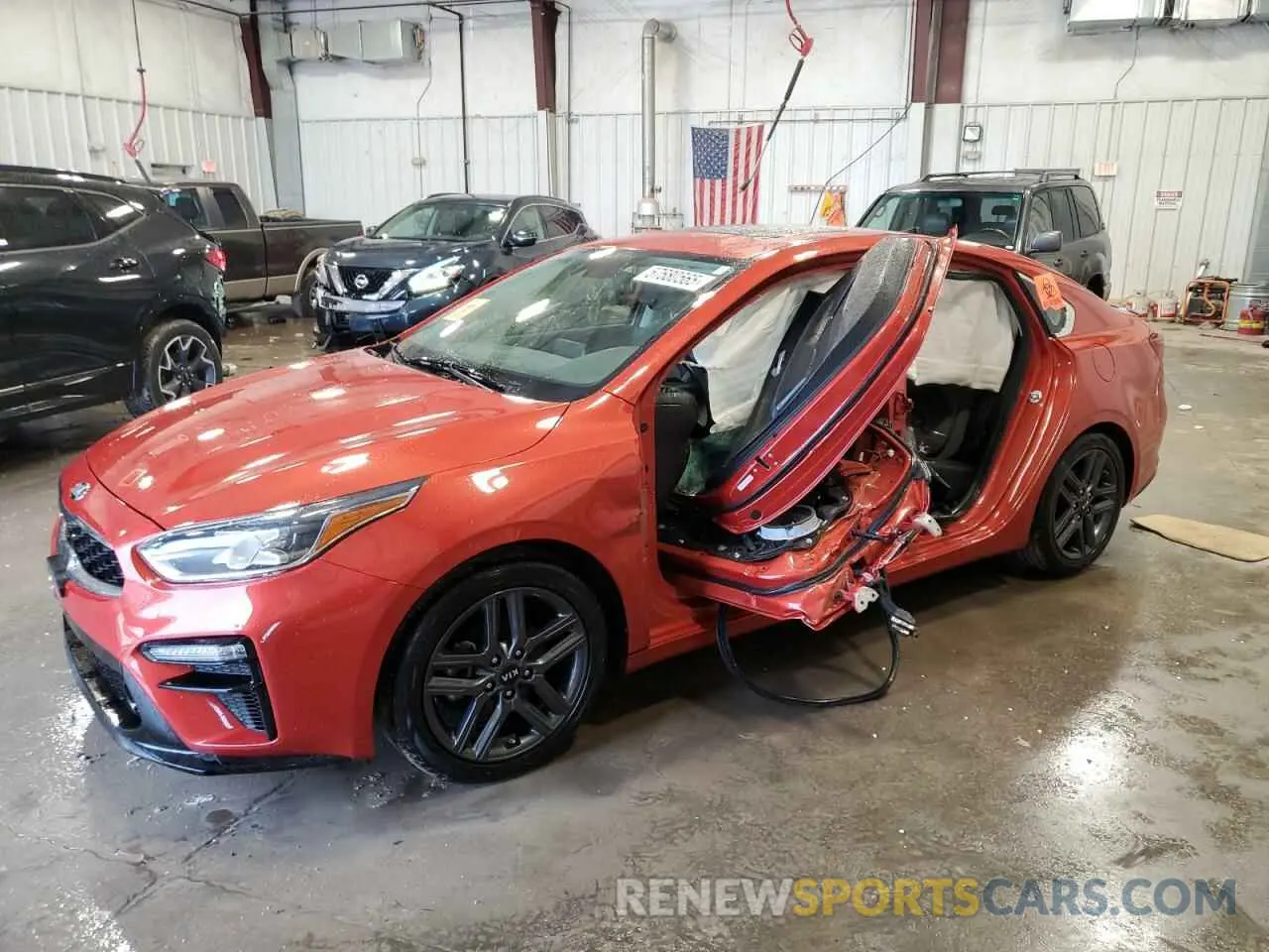 1 Photograph of a damaged car 3KPF54AD5KE069961 KIA FORTE 2019