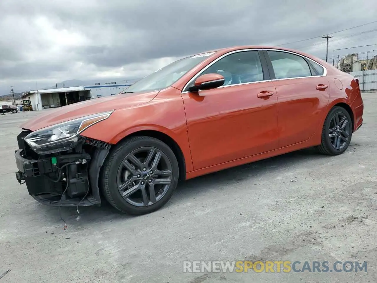 1 Photograph of a damaged car 3KPF54AD5KE070432 KIA FORTE 2019
