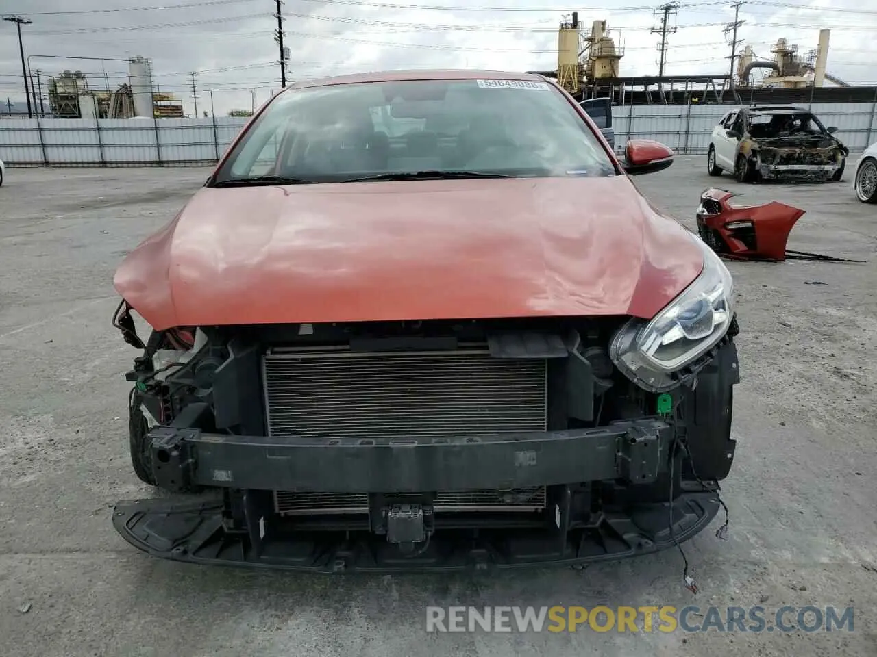 5 Photograph of a damaged car 3KPF54AD5KE070432 KIA FORTE 2019