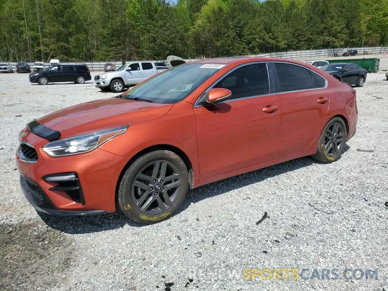1 Photograph of a damaged car 3KPF54AD6KE086770 KIA FORTE 2019