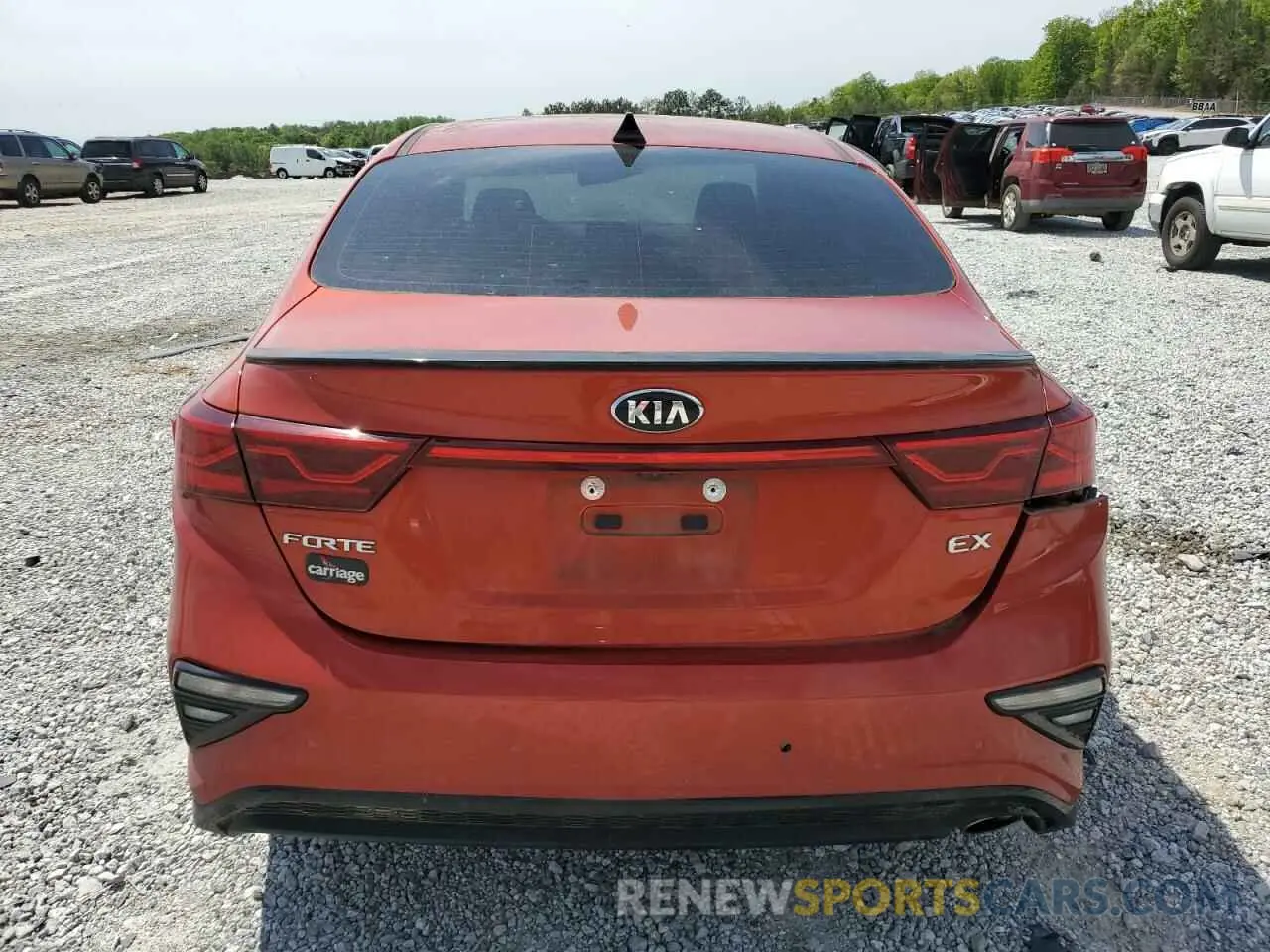 6 Photograph of a damaged car 3KPF54AD6KE086770 KIA FORTE 2019