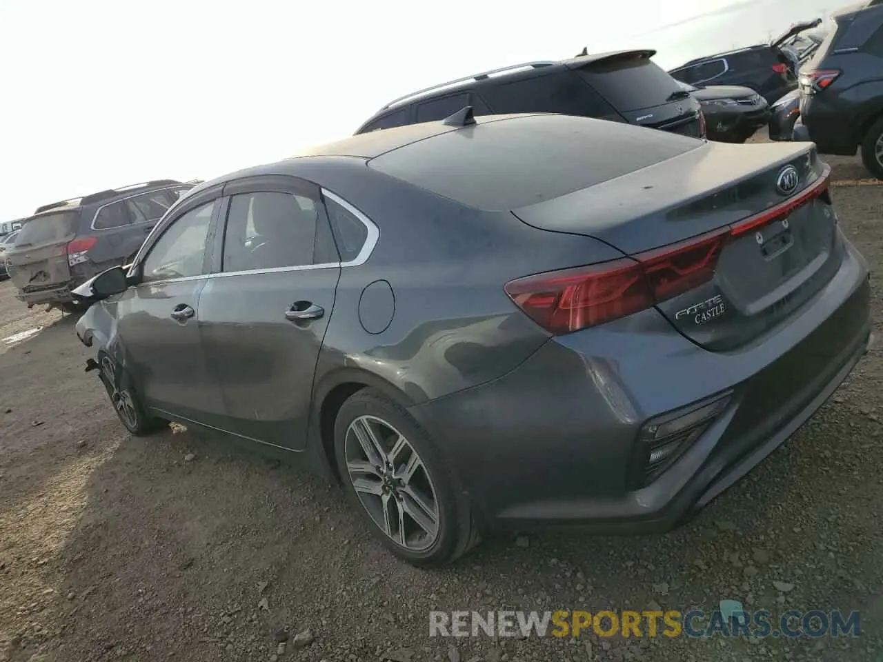 2 Photograph of a damaged car 3KPF54AD7KE021233 KIA FORTE 2019