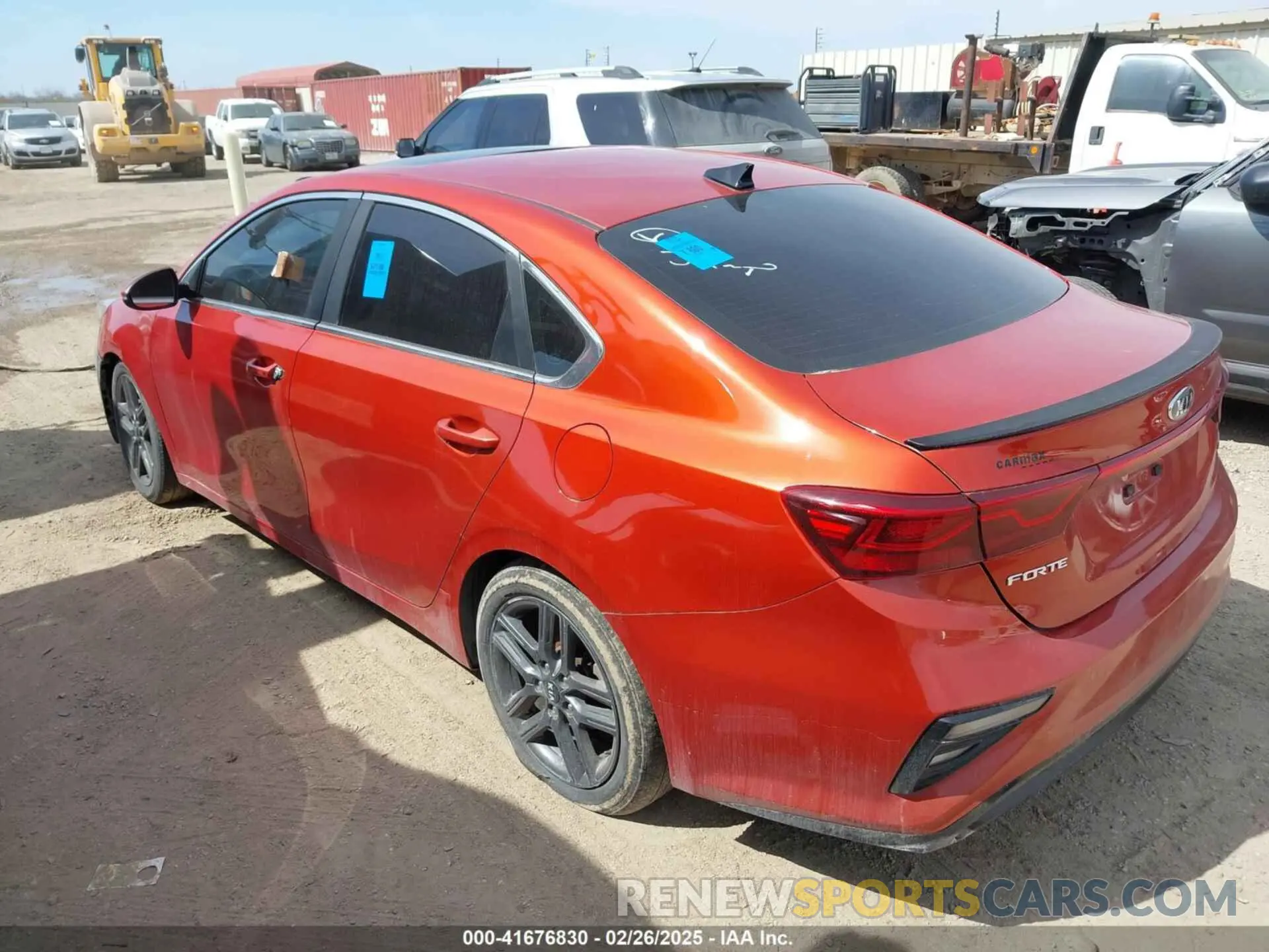 3 Photograph of a damaged car 3KPF54AD8KE061904 KIA FORTE 2019