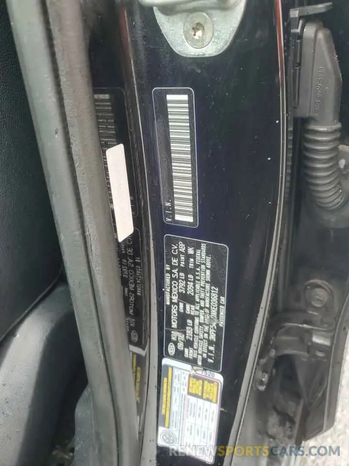 13 Photograph of a damaged car 3KPF54ADXKE036812 KIA FORTE 2019