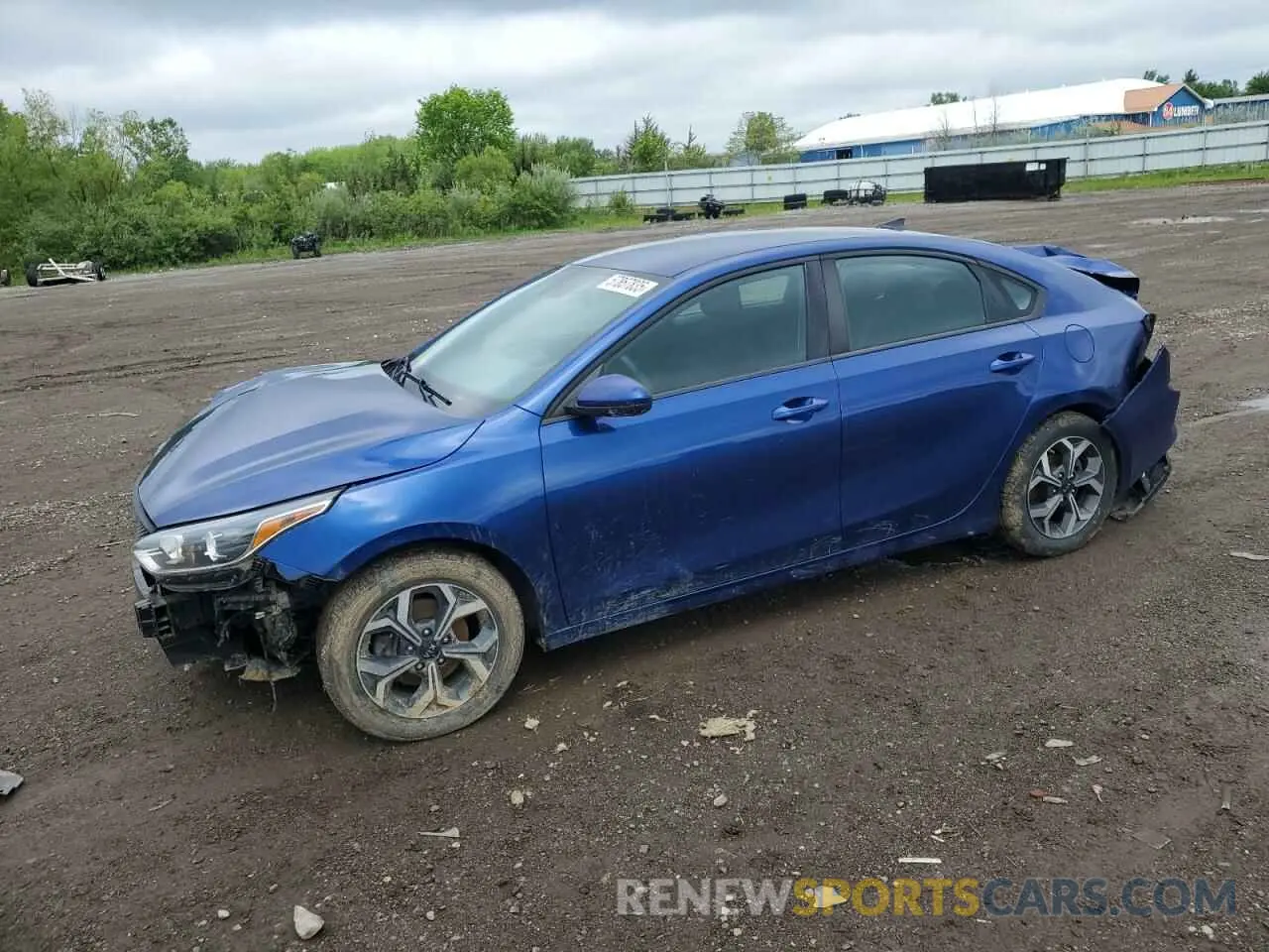1 Photograph of a damaged car 3KPF24AD0LE179522 KIA FORTE 2020