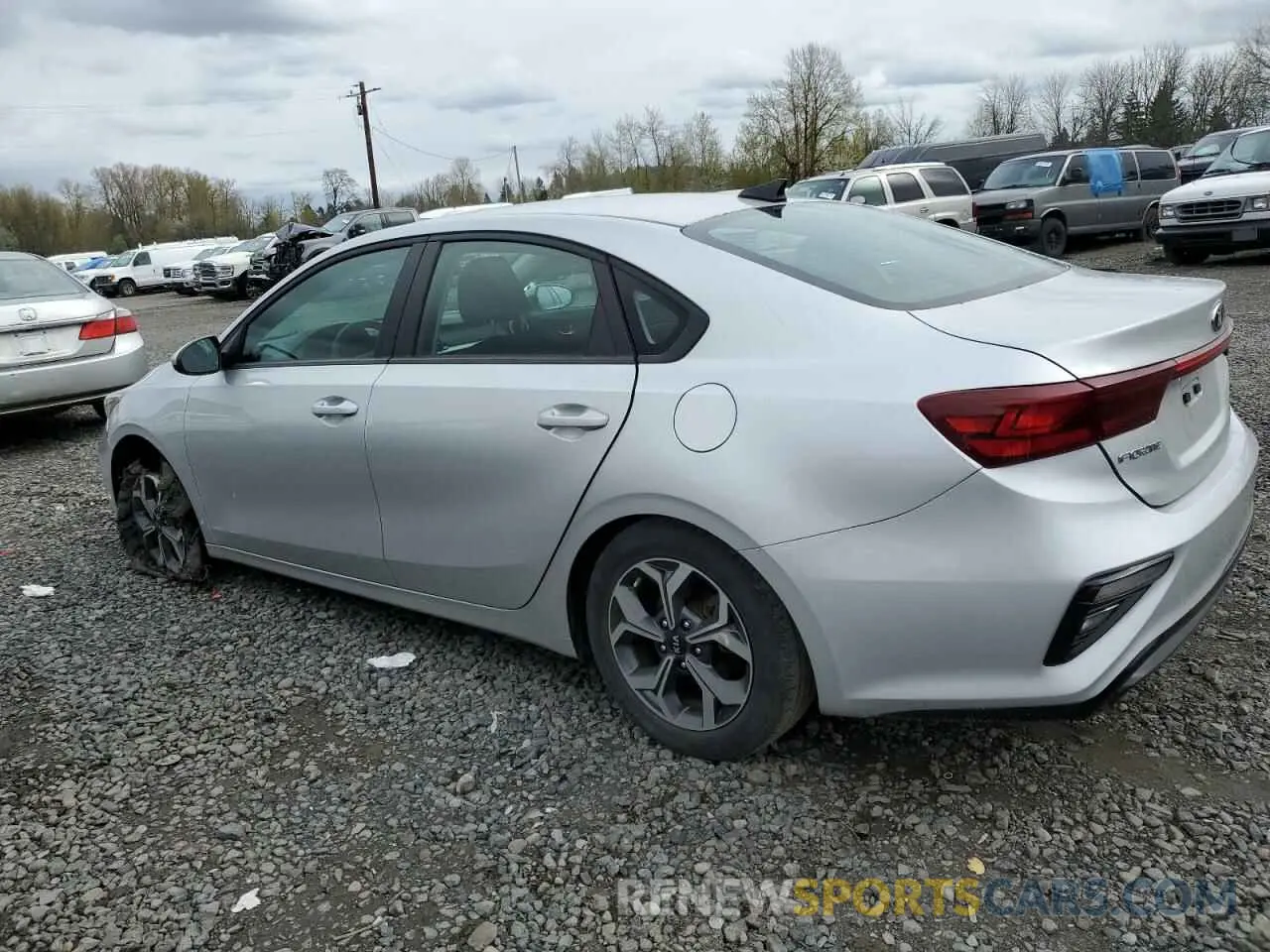 2 Photograph of a damaged car 3KPF24AD0LE187362 KIA FORTE 2020