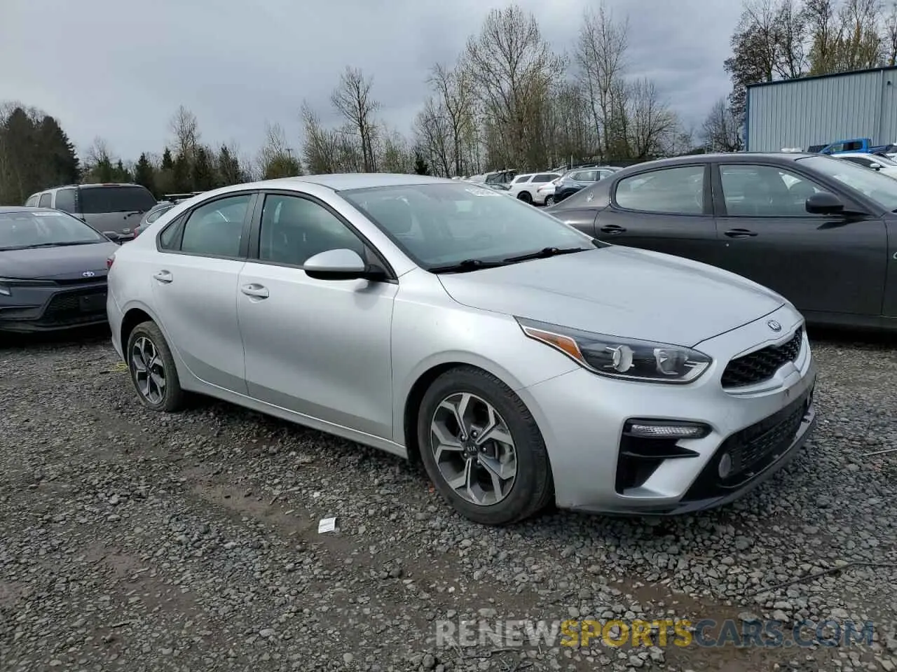 4 Photograph of a damaged car 3KPF24AD0LE187362 KIA FORTE 2020