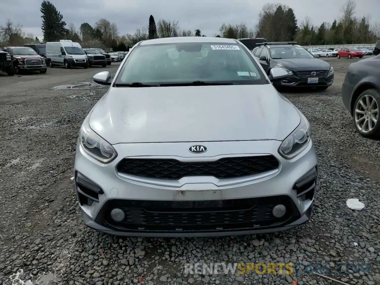 5 Photograph of a damaged car 3KPF24AD0LE187362 KIA FORTE 2020