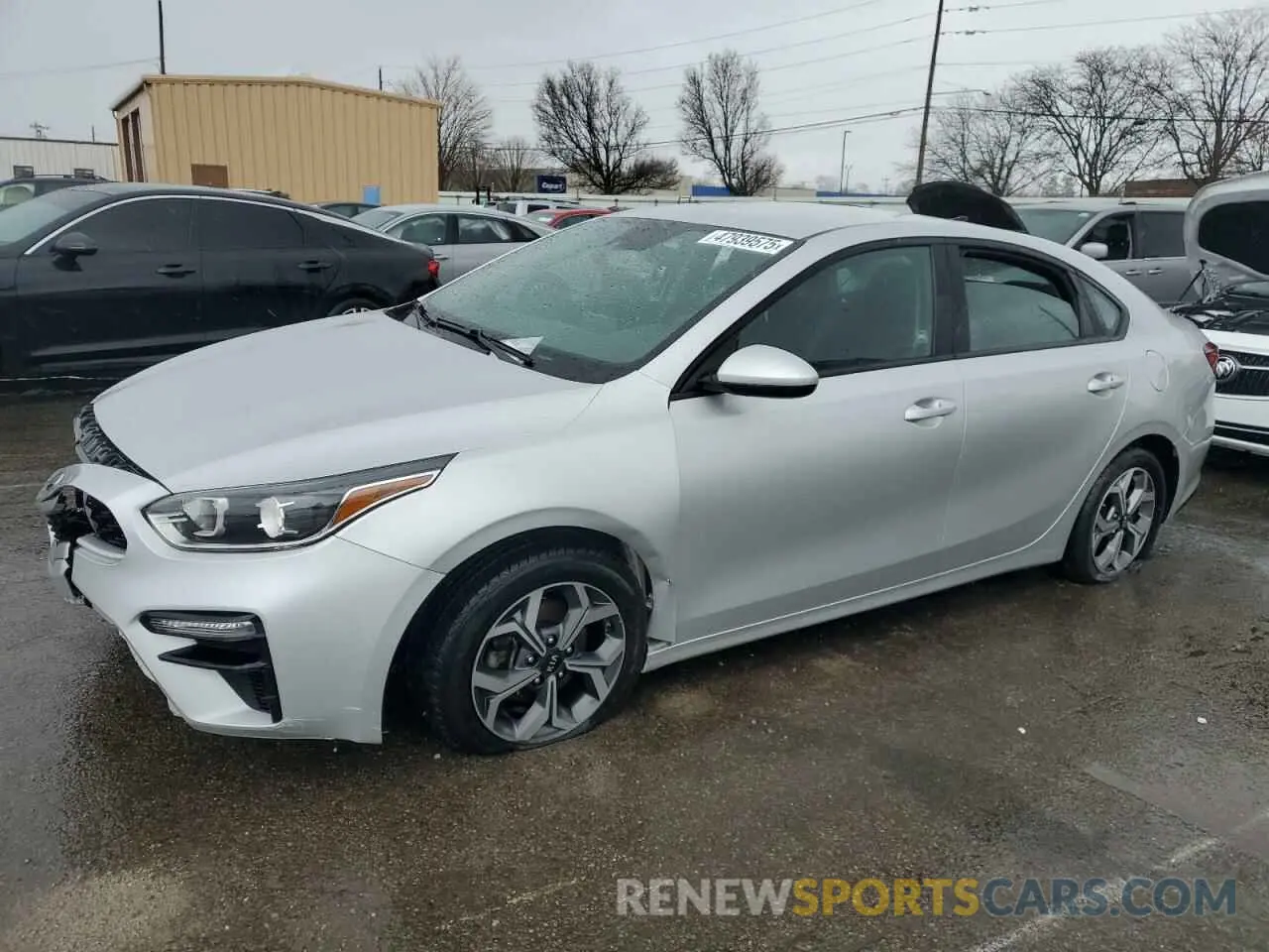 1 Photograph of a damaged car 3KPF24AD0LE187832 KIA FORTE 2020